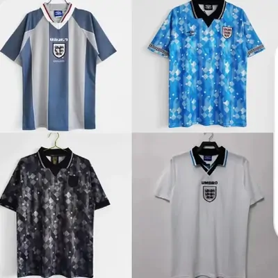 Team shirts on the product catalogue